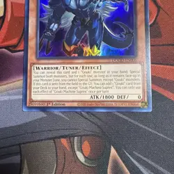 Yugioh Gouki Machine Suprex DOOD-EN006 1st Edition Super Rare NM - Image 3
