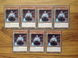 YuGiOh 7 x SAST-EN018 Shiranui Swordmaster 1st Edition . Free Postage - Image 3