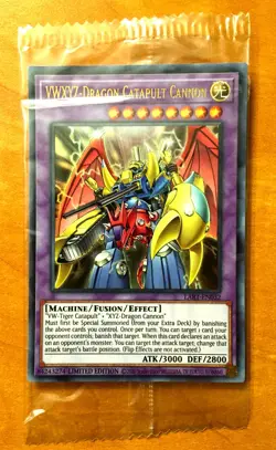 Yugioh SEALED VWXYZ-Dragon Catapult Cannon LART EN-032 Ultra Rare NM-M - Image 1