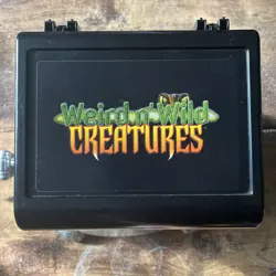 Weird N Wild Creatures Storage Box With Cards & Trading Cards Lot - Image 1