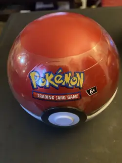 3 Pokemon Trading Card Game In Metal Poke Ball Sealed Brand New - Image 4