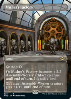 Mishra's Factory (Borderless) Modern Horizons 2 NM CARD ABUGames - Image 1