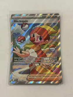 Pokemon TCG White Flare Harlequin Trainer Full Art Illustration Card 163/086 - Image 1