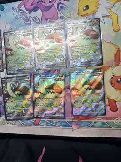 Pokemon Great Tusk Black Starpromo Lot 8 Cards Toedscruel Ex 072 Shipped Fast - Image 3