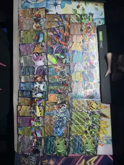 Pokemon Ex Lot 50 Card Bulk Prismatic Mega Evolution Destined Rivals Ship Fast - Image 1