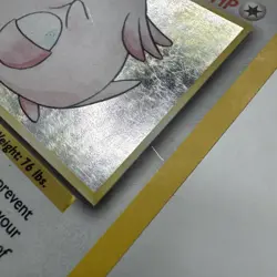 Chansey Pokemon Card 3/102 Base Set Holo Rare Unlimited Vintage WOTC - Image 4