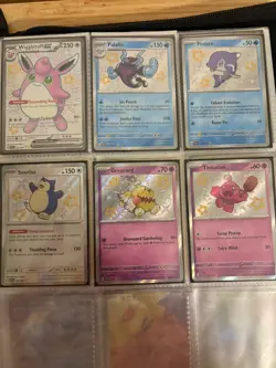Pokemon Paldean Fates Lot of 6 Cards Shiny & Baby Shiny Holo - NM (English) - Image 1