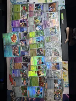 Pokemon Prismatic Evolutions 40 Card Pokeball Lot Bulk Furfrou Espeon Ship Fast - Image 1