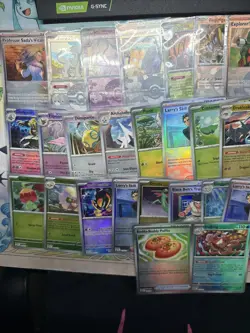 Pokemon Prismatic Evolutions 40 Card Pokeball Lot Bulk Furfrou Espeon Ship Fast - Image 4