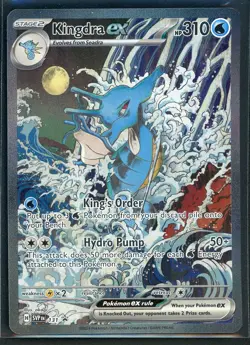 Kingdra ex 131 Pokemon TCG Sv: Scarlet & Violet Promo Cards Holo NM - Image 1