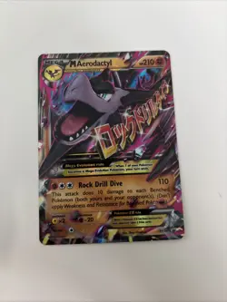 Pokemon TCG M Aerodactyl EX Rare Card XY98 XY Promo - Image 1