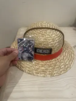 Monkey.D.Luffy (010) (Dodgers x ONE PIECE) - One Piece Promotion Card Plus Hat - Image 1