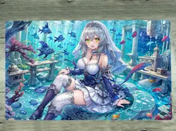 WVICM Custom Playmat Tearlaments Merrli TCG CCG Play Pad Trading Card Game Mat - Image 1