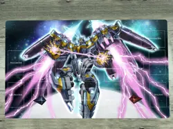 WVICM Playmat Divine Arsenal AA Zeus Sky Thunder TCG CCG Trading Card Game Mat - Image 1