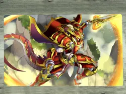 WVICM Playmat Swordsoul grandmaster chixiao TCG CCG Mat Trading Card Game Mat - Image 1