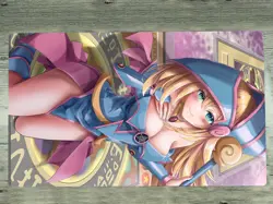 WVICM Custom Playmat Dark Magician Girl TCG CCG Mouse Pad Trading Card Game Mat - Image 1
