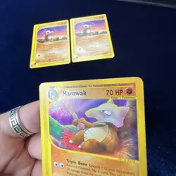 Marowak 54/147 Cubone 72/147 Aquapolis Pokemon E Series Card Vintage 2002 3 HP - Image 5