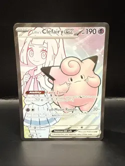 Pokemon SV: Scarlet & Violet Promo Cards #195 Lillie's Clefairy ex - Image 1