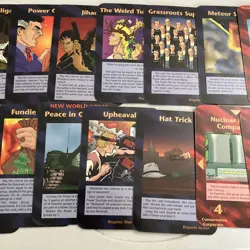 2 Open UnLIMITED STARTER SET 1995 Illuminati INWO Card Game New World Order Lot - Image 4