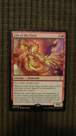 Magic: the Gathering / MtG Life of the Party x1 New Capenna Commander - Image 1