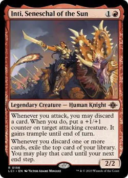 Inti, Seneschal of the Sun NM #156 Promo Pack: The Lost Caverns of Ixalan MTG - Image 1