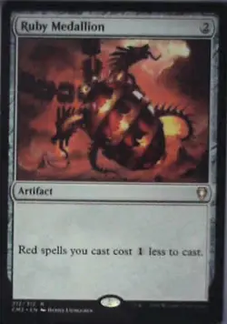 Ruby Medallion - Commander Anthology Volume II: #212, MTG Nm R237 - Image 1