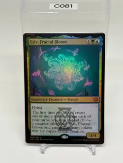 1x Esix, Fractal Bloom, Foil, Commander 2021, Magic MTG LP Light Play - Image 1