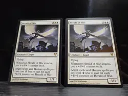 MTG Herald of War x2 - Avacyn Restored - Lightly Played - Image 1