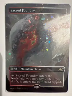 Sacred Foundry (Borderless) (Galaxy Foil) Unfinity Foil - Image 1