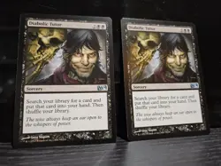 MTG Diabolic Tutor x2 - 2014 Core Set - Near Mint - Image 1