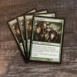MTG 4x Maul Splicer x4 LP New Phyrexia - Image 1