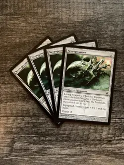 MTG 4x Necropouncer x4 LP New Phyrexia - Image 1
