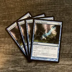 MTG 4x Argent Mutation x4 LP New Phyrexia - Image 1