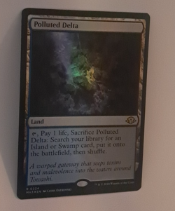 Polluted Delta Foil NM MH3 Magic the Gathering MTG Modern Horizons 3 - Image 1