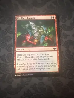 Reckless Impulse - Foil - Innistrad: Crimson Vow - Magic the Gathering- MTG - Image 1