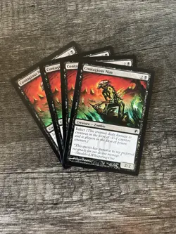 MTG 4x Contagious Nim x4 LP Scars of Mirrodin - Image 1