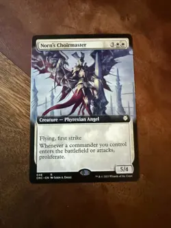 Norn's Choirmaster Extended Art - Phyrexia: All Will Be One Commander #046 MTG - Image 1