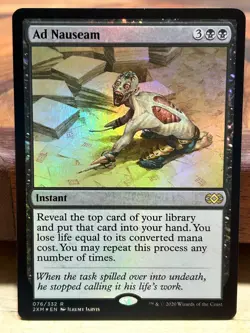 Ad Nauseam FOIL Double Masters 2XM LP MTG - Image 1