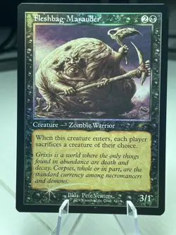 Magic The Gathering - Fleshbag Marauder - Foil Retro Frame Zombie Secret Lair NM - Image 1