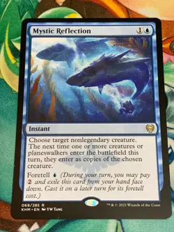 C898 MAGIC THE GATHERING MYSTIC REFLECTION KALDHEIM #069 NM-LP MTG - Image 1