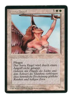 Serra Angel - German - Magic the Gathering MTG - Image 1