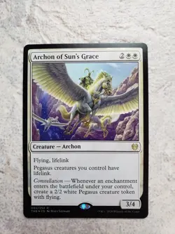 Archon of Sun's Grace - Foil MTG Theros Beyond Death, New, English - Image 1