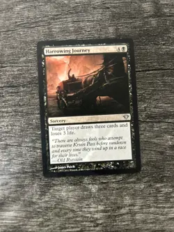 MTG 1x Harrowing Journey x1 LP Dark Ascension - Image 1