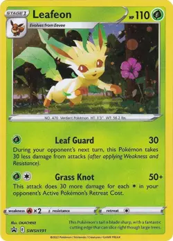 Leafeon - SWSH191 - Sword & Shield - Promo - Holo - Pokemon - NM - Image 1