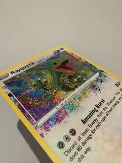 Pokemon Card TCG - Rayquaza 138/185 Amazing Rare Vivid Voltage Binder Copy - Image 3