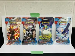 Pokemon TCG - 2015 XY Primal Clash Sleeved Booster Packs - Full Art Set (4) - Image 1
