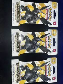 Pokemon Black White Legendary Treasures Zekrom Pack Cover Only 2013 Collectible - Image 4