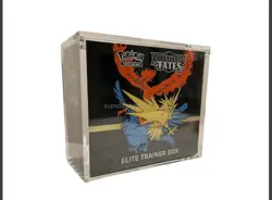Pokemon Elite Trainer Box ETB MAGNETIC Acrylic Display Case 8mm UV Protect - Image 1