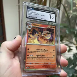Pokemon 2023 Flareon 136/165 Sv: Scarlet & Violet 151 Holo CGC 10 - Image 1