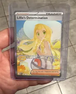 Pokemon Mega Evolution Lillie's Determination SIR 184/132 Special Illustration - Image 1